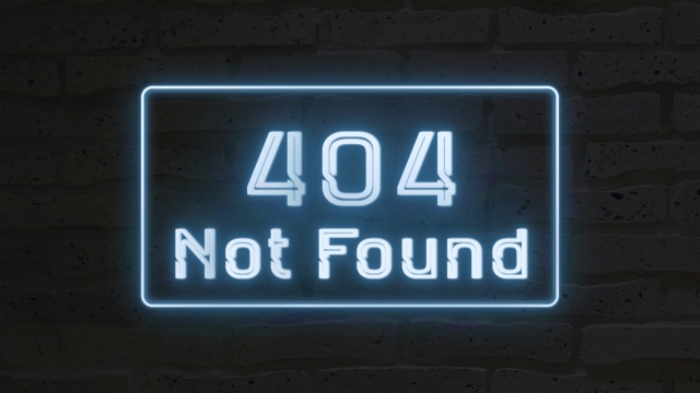 404 Page Not Found