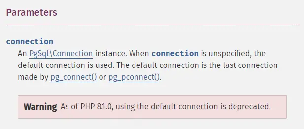 pgsql connection