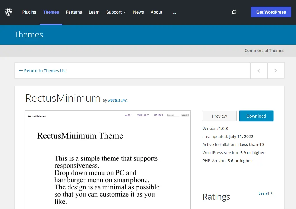 RectusMinimum