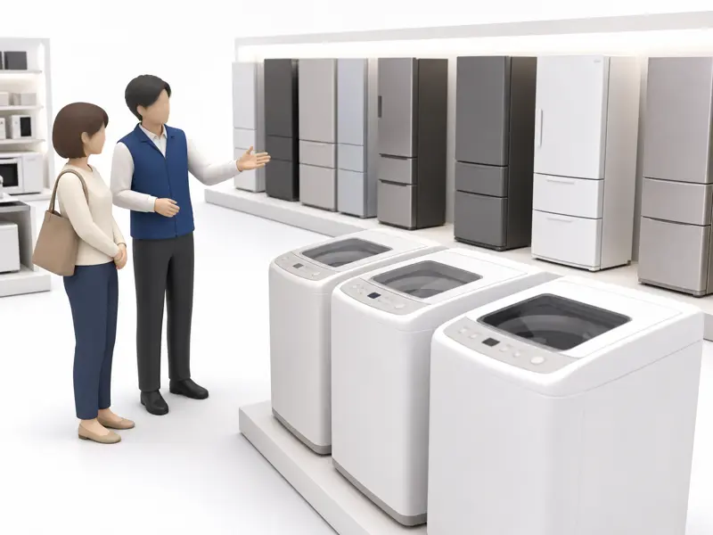家電量販店でのお声がけ