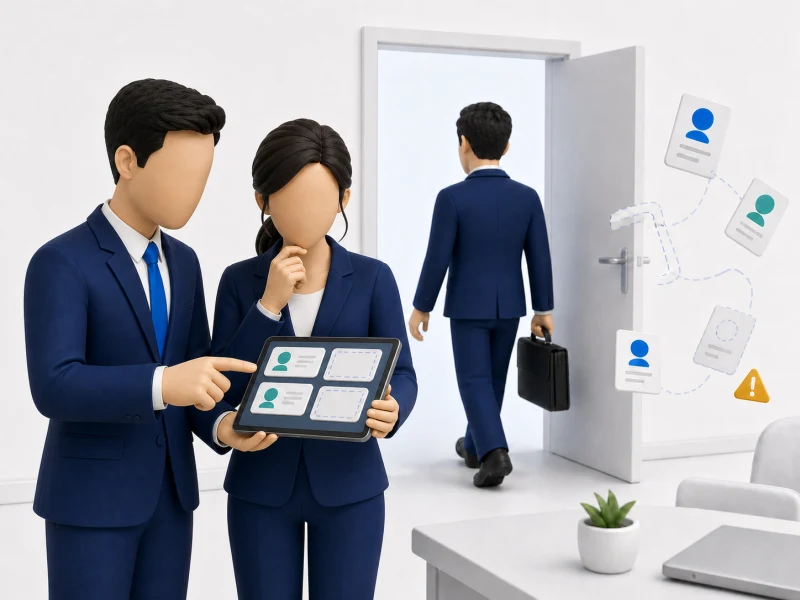 営業担当者が辞めると混乱する会社で起きていること